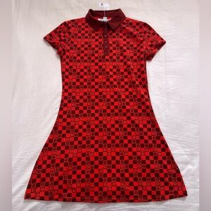 COPY - Urban Outfitters Red Checkered Polo Dress
